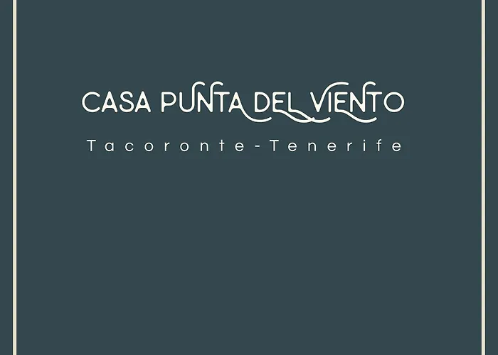 Casa Punta Del Viento Tenerife فيلة El Pris