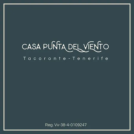 Casa Punta Del Viento Tenerife 빌라 El Pris